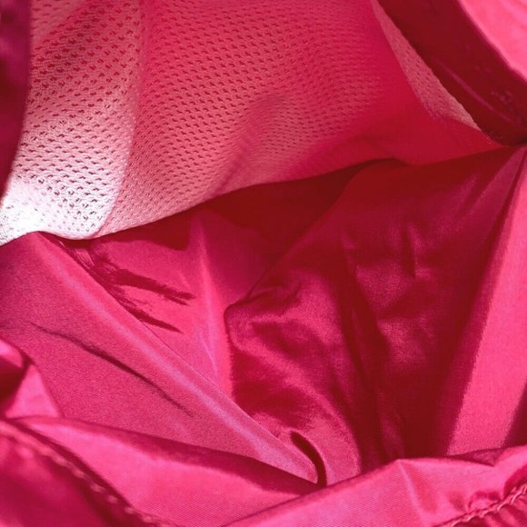 PRADA Half pants Bottoms Sea pants Surf pants logo Shorts Swimwear polyamide Red - Picture 7 of 9